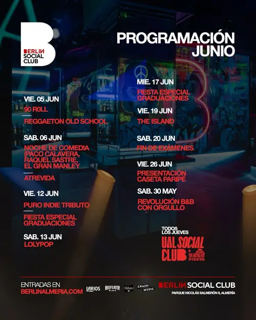 Caseta Paripé en Berlín Social Club (Almería)