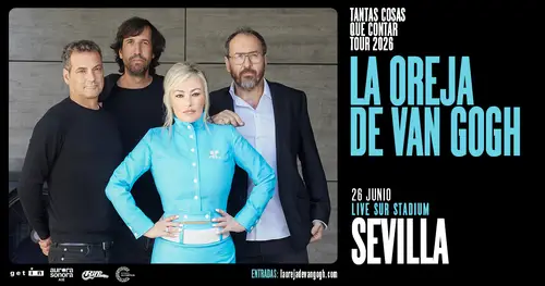 La Oreja de Van Gogh en Live Sur Stadium (Sevilla)