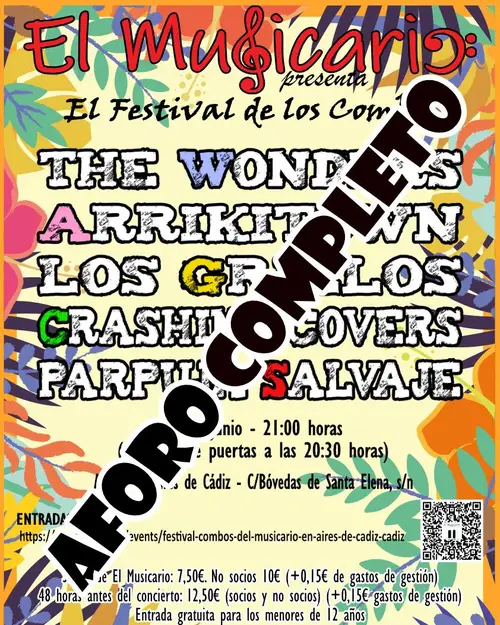 The Wonders en El Musicario (Cádiz)