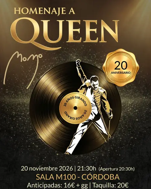 Homenaje a Queen en Sala M100 (Córdoba)