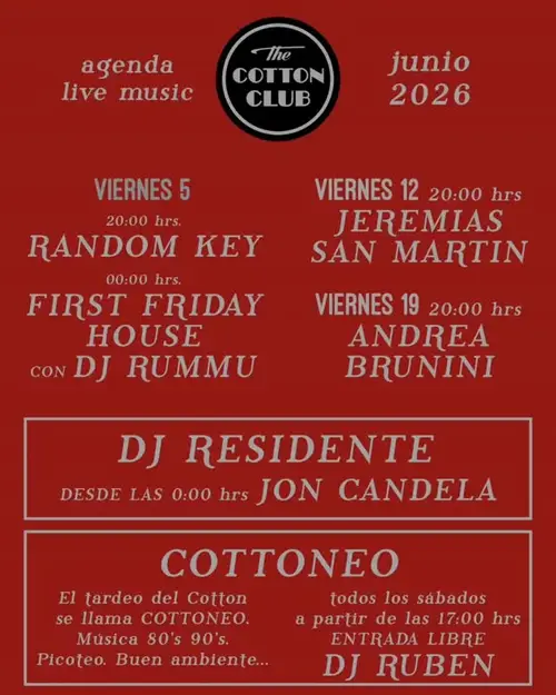 DJ RUMMU en Cotton Club (Bilbao)