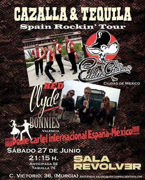 Los Eddie Grasosos en Sala Revolver (Murcia)