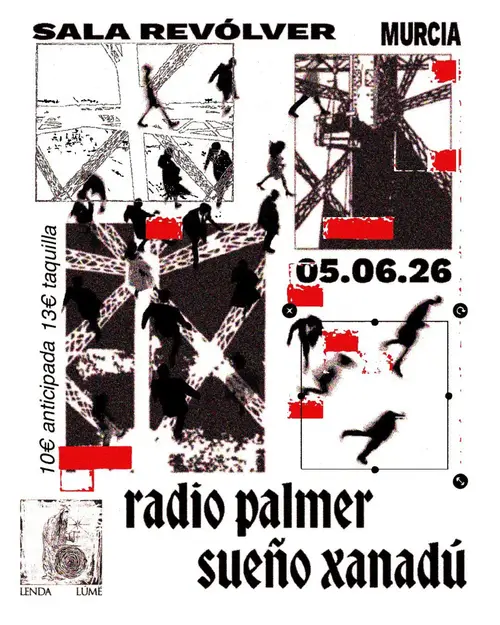 radio palmer en Sala Revolver (Murcia)