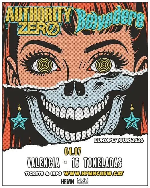 Authority Zero en 16 Toneladas (València)