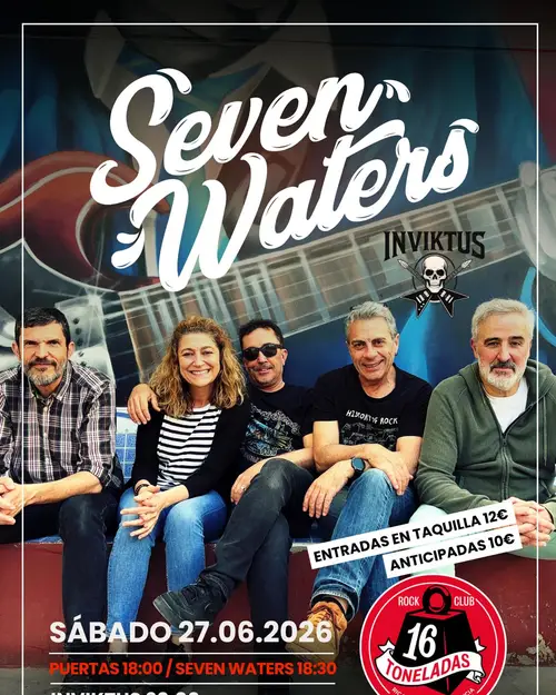 Seven Waters en 16 Toneladas (València)