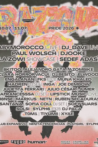 Babymorocco en Sala Razzmatazz 1 (Barcelona)