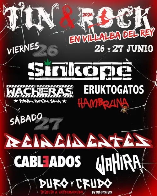 Reincidentes en Sala Óxido (Guadalajara)