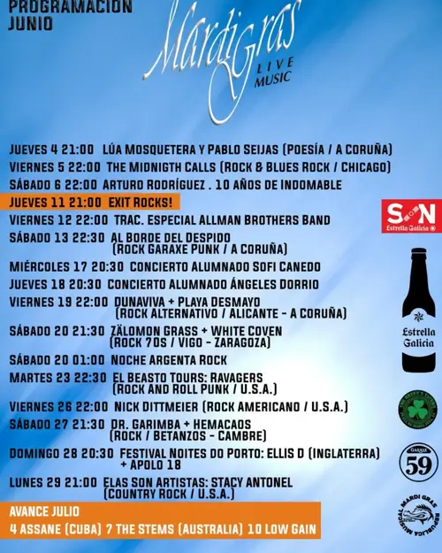 Low Gain en Sala Mardi Gras (A Coruña)