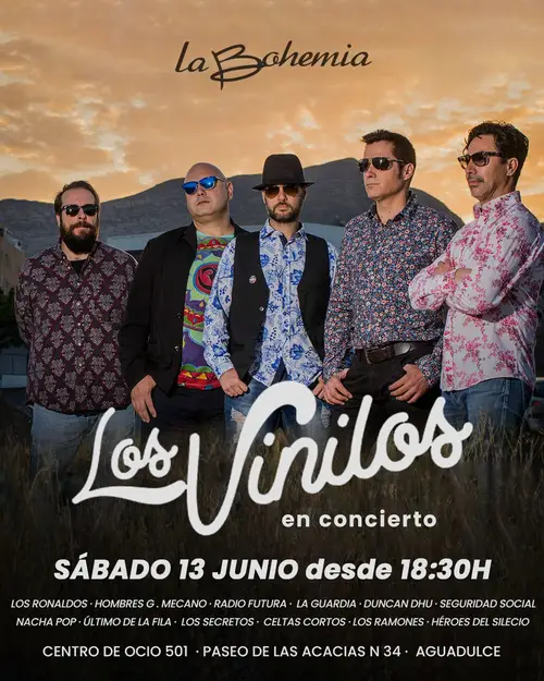 Los Vinilos en Sala La Bohemia (Castellón de la Plana)
