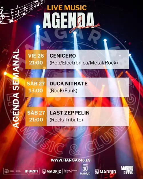 DUCK NITRATE en Sala Hangar 48 (Madrid)