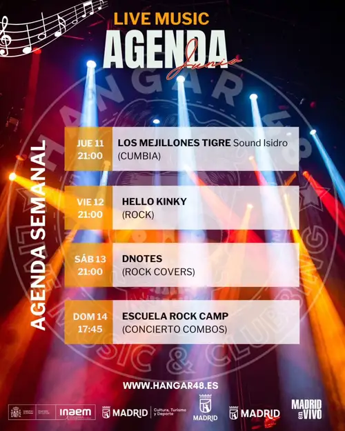 HELLO KINKY en Sala Hangar 48 (Madrid)