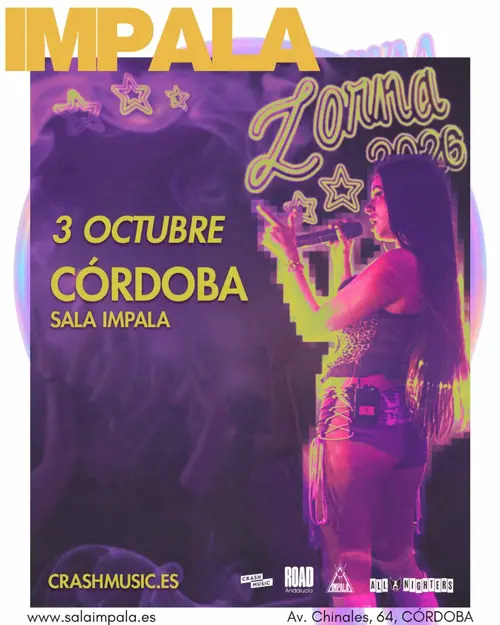 Zorna en Sala Impala (Córdoba)