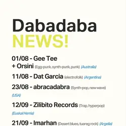 Gee Tee en Sala Dabadaba (Donostia)