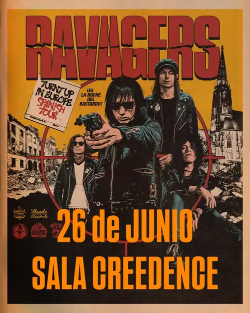 Ravagers en Sala Creedence (Zaragoza)