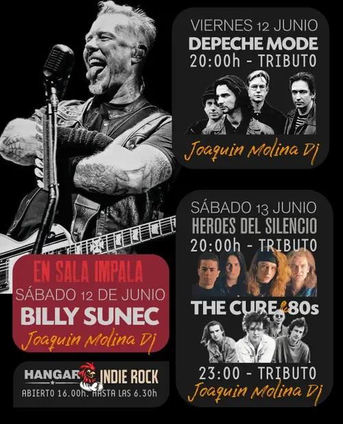 Billy Sunec en HANGAR CORDOBA (Córdoba)