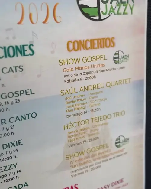 Héctor Tejedo Trío en Jaén Jazzy (Jaén)