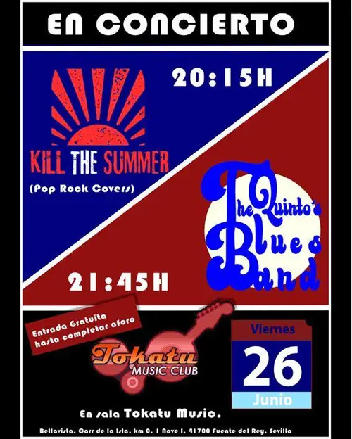 The Quinto’s Blues Band en Tokatu Music Club (Sevilla)
