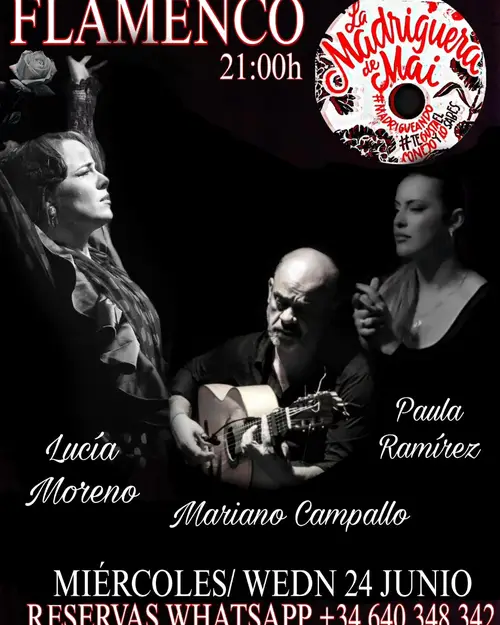 Lucía Moreno en La Madriguera de Mai (Sevilla)