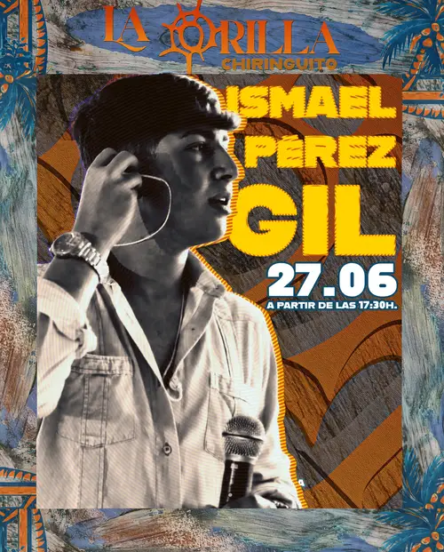 Ismael Pérez Gil en Chiringuito La Orilla (Sanlúcar de Barrameda)