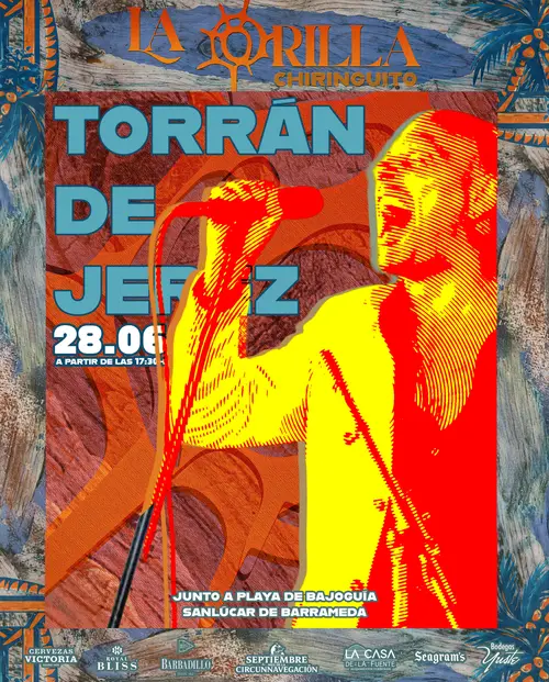 Iván Torrán de Jerez en Chiringuito La Orilla (Sanlúcar de Barrameda)