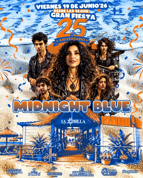 Midnight Blue en Chiringuito La Orilla (Sanlúcar de Barrameda)