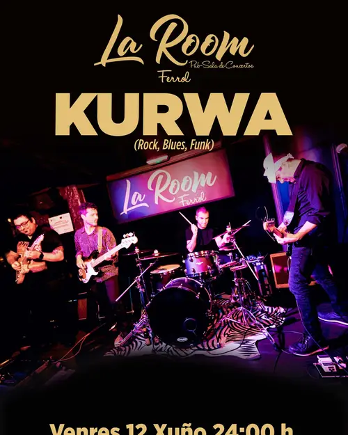 KURWA en Sala Room (Ferrol)