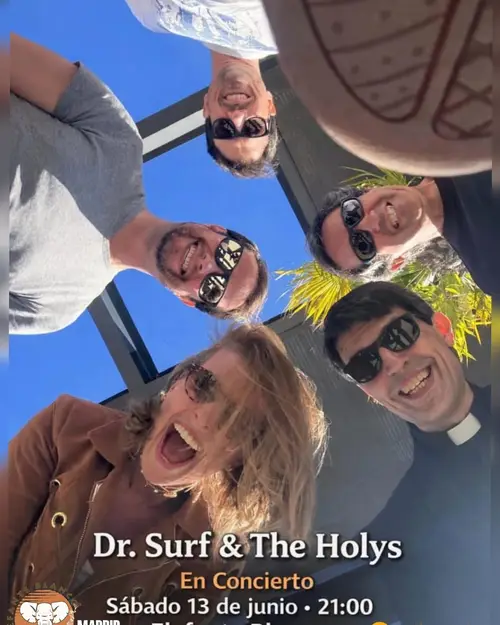 Dr. Surf & The Holys en Elefante Blanco (Madrid)