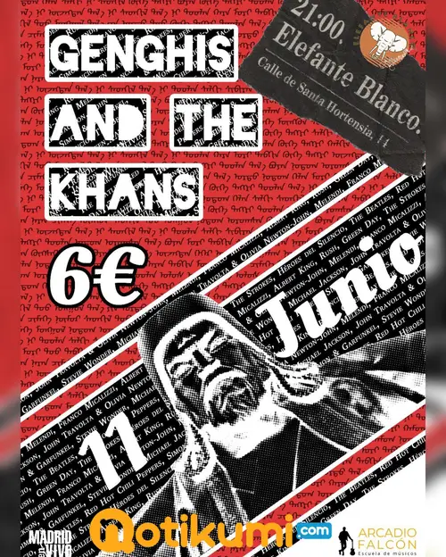 Genghis and the Khans en Elefante Blanco (Madrid)