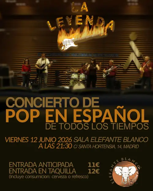 La Leyenda en Elefante Blanco (Madrid)