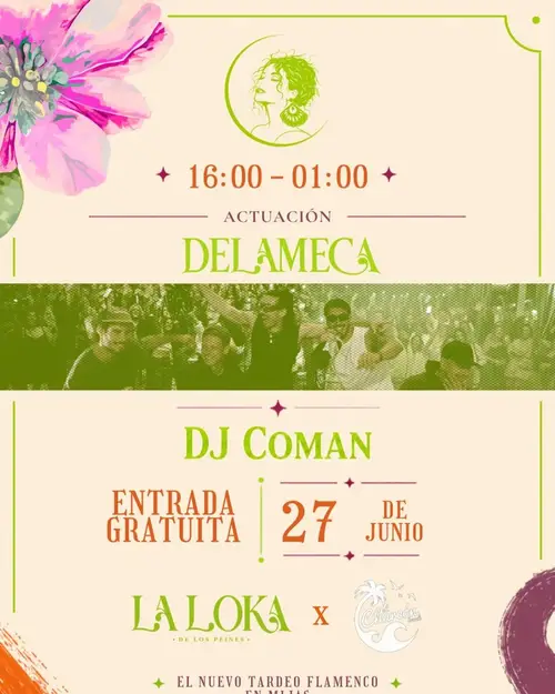 Delameca en El charcon beach (Mijas)