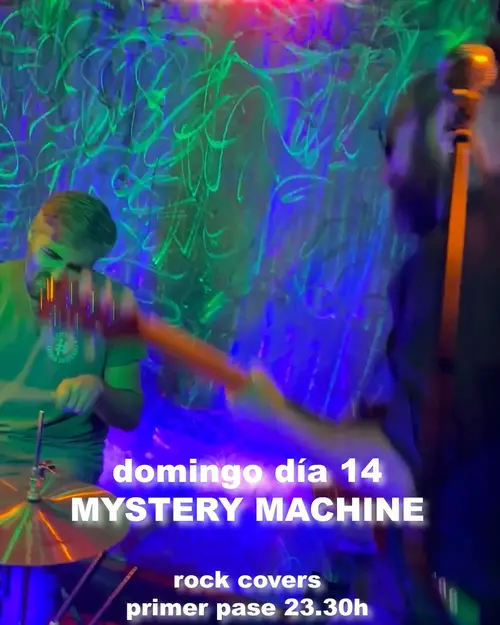 Mystery Machine en ZZ PUB (Málaga)
