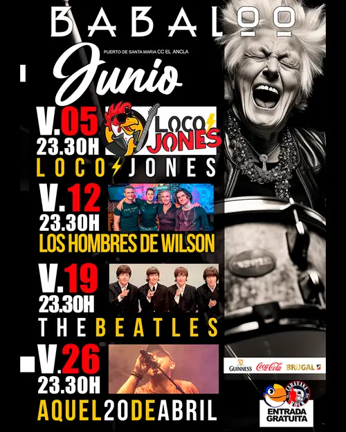 Los Hombres de Wilson en Babaloo (El Puerto de Santa María)