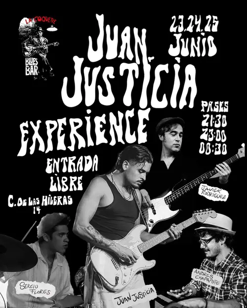Juan Justicia Experience en La Coquette Blues Bar (Madrid)
