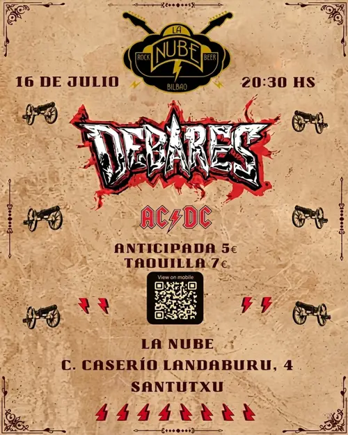 Debares en La nube café teatro (Bilbao)