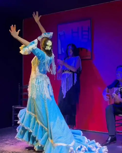 María De La O Fernández en Tablao Alvarez Quintero (Sevilla)