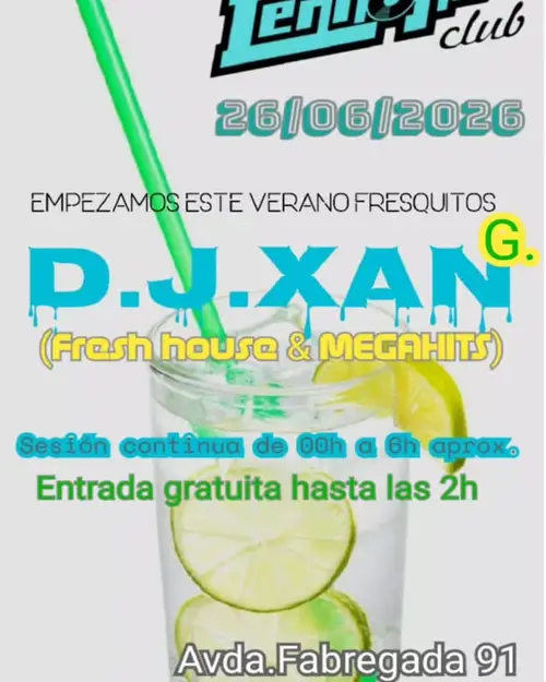 DJ XAN G. en Sala Lennon´s (l’Hospitalet de Llobregat)