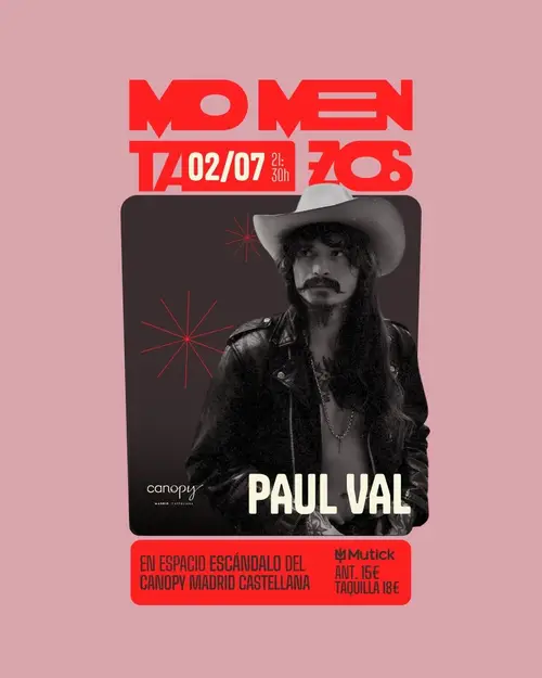 Paul Val en Canopy Madrid (Madrid)