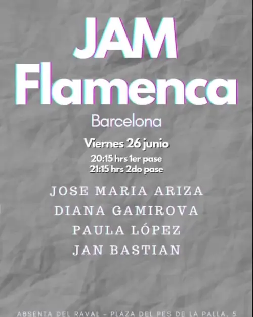 Jose Maria Ariza en Absenta del raval (Barcelona)