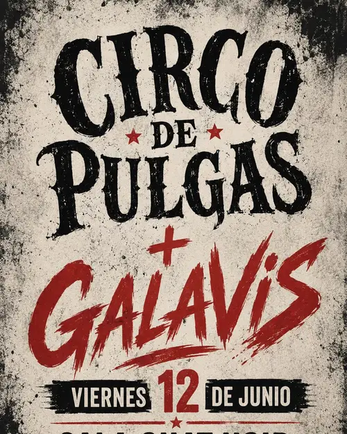 Circo de Pulgas en Chat Noir (Badajoz)