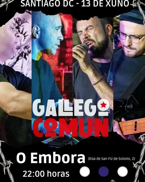Gallego Común en Embora Bar Cultural (Santiago de Compostela)