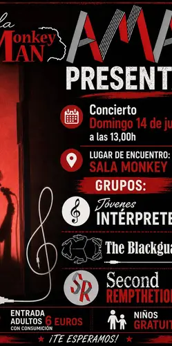 The Blackguard en Monkey Man Cafe Teatro (Guadalajara)
