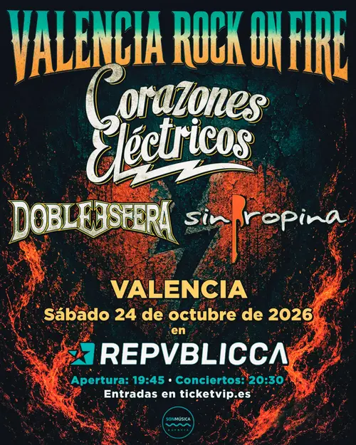 Corazones Eléctricos en Sala Repvblicca II (Mislata)