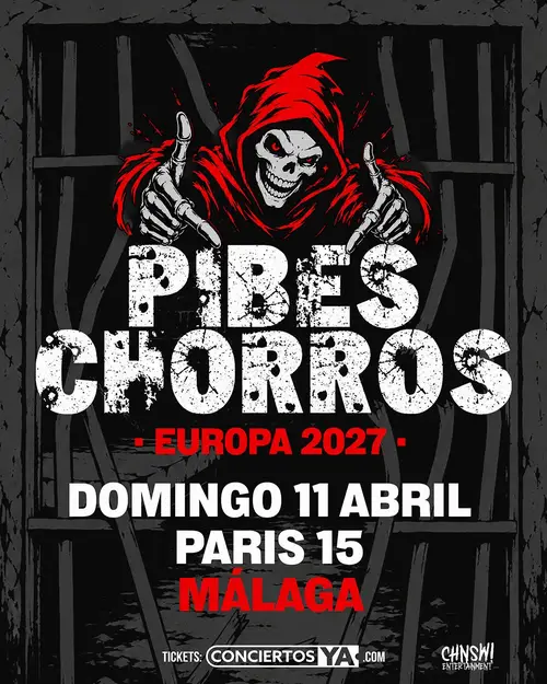 Los Pibes Chorros en Sala París 15 (Málaga)