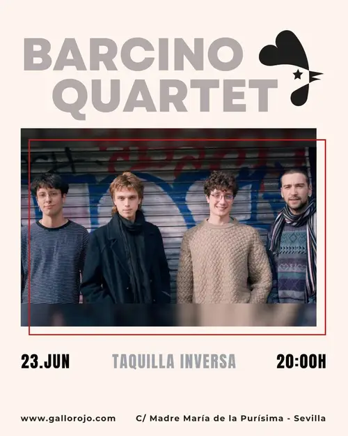 Barcino Quartet en Gallo Rojo Factoría de Creación (Sevilla)