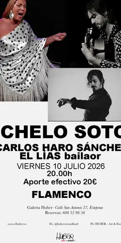 Chelo Soto en HUBER – Art & Food (Estepona)