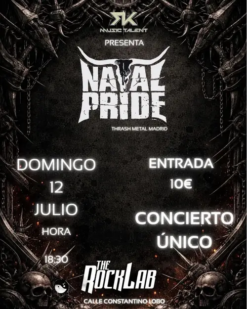 Naval Pride en The RockLab (Coslada)