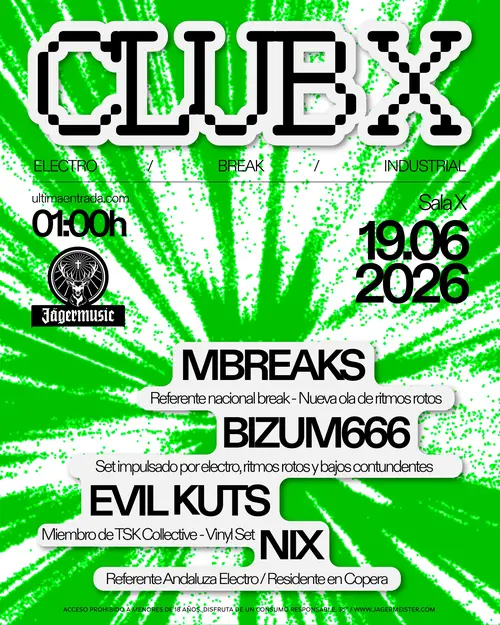 MBREAKS en Sala X (Seville)