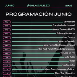 Ahora Que…- Homenaje a Sabina en Sala Galileo Galilei (Madrid)