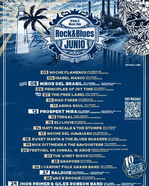 Tergal en Rock & Blues Café (Zaragoza)