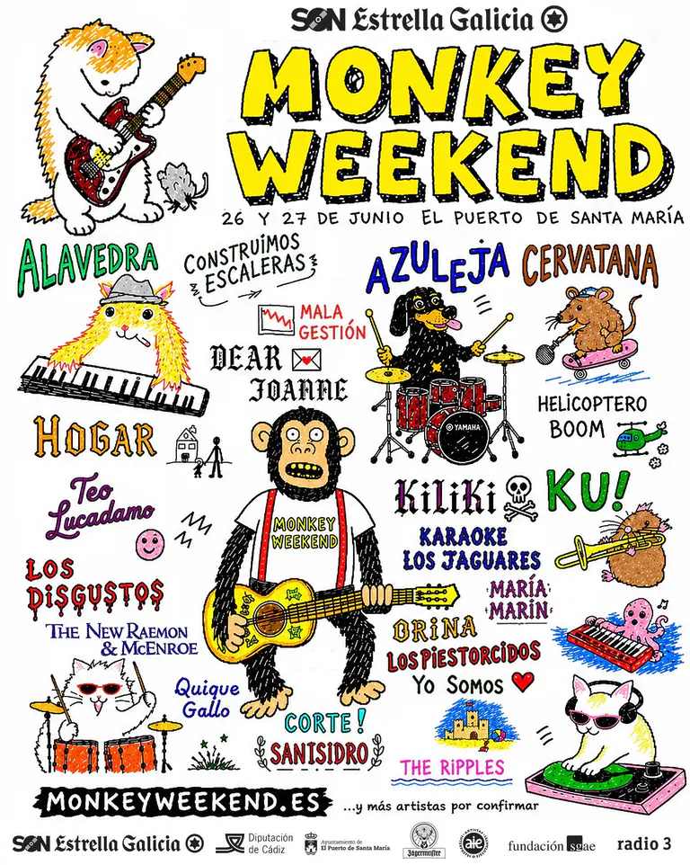Monkey weekend 26 y 27 Junio